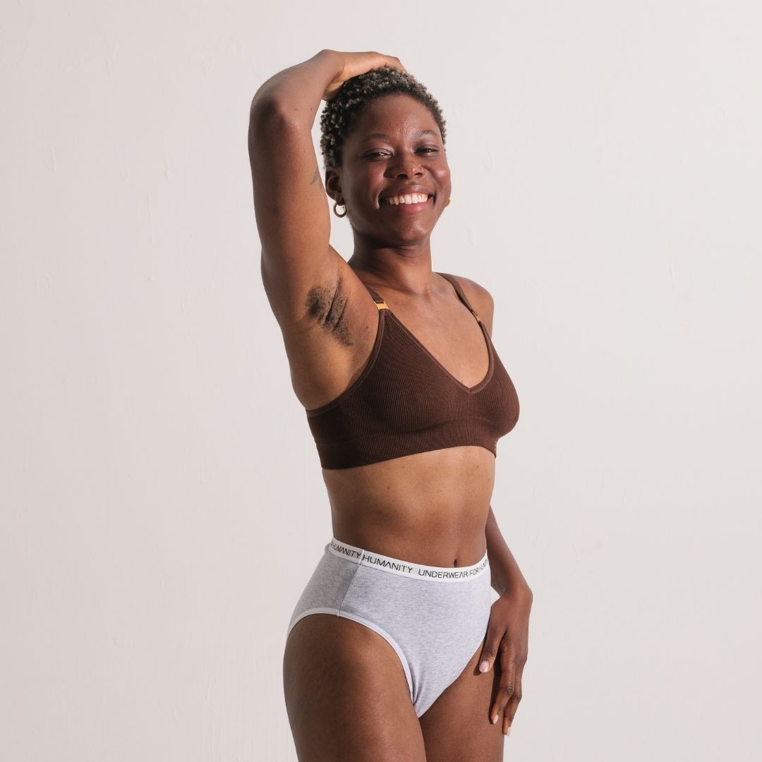 Recycled Wireless Bra A-D - Nude 6