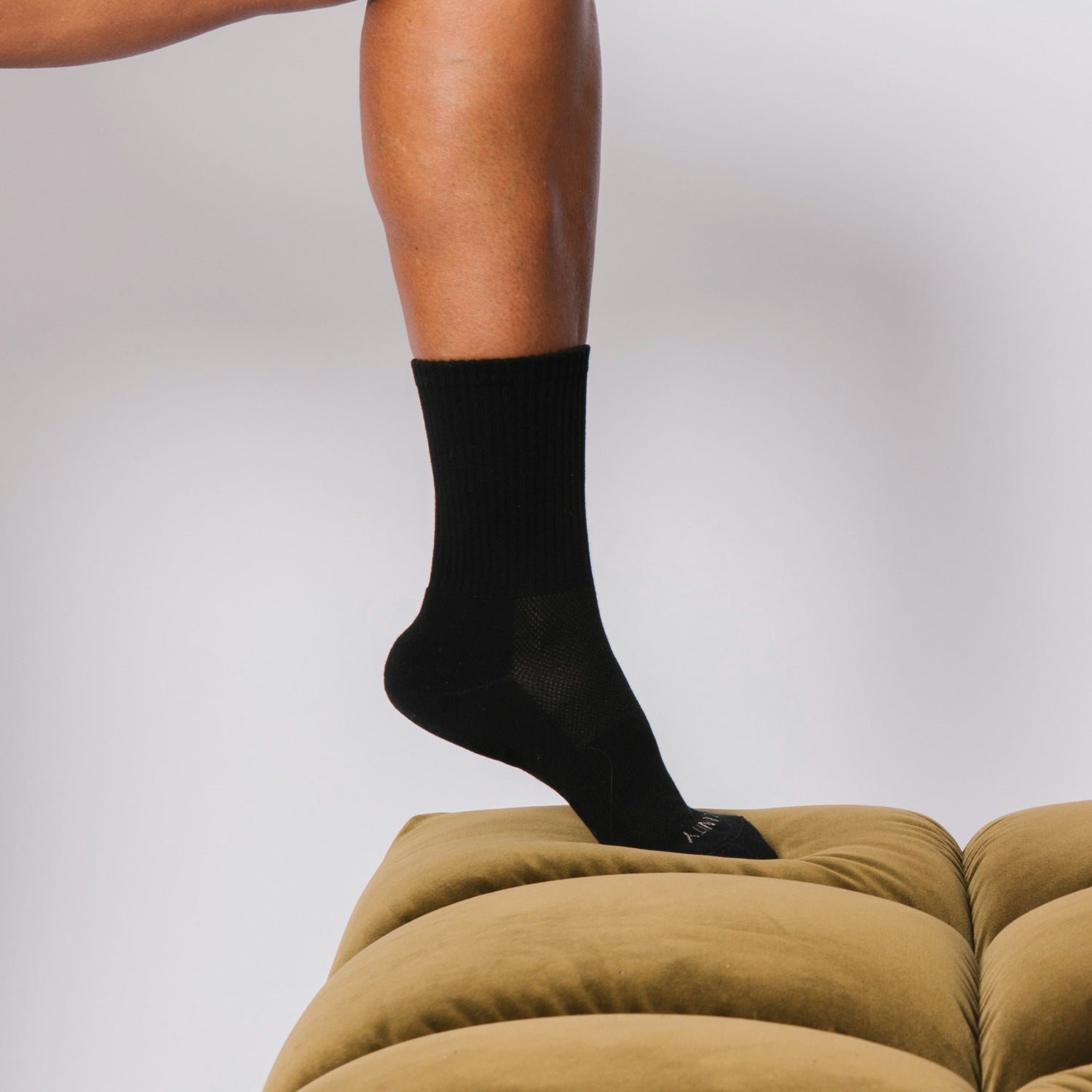 Sustainable, ethically produced white crew style women&