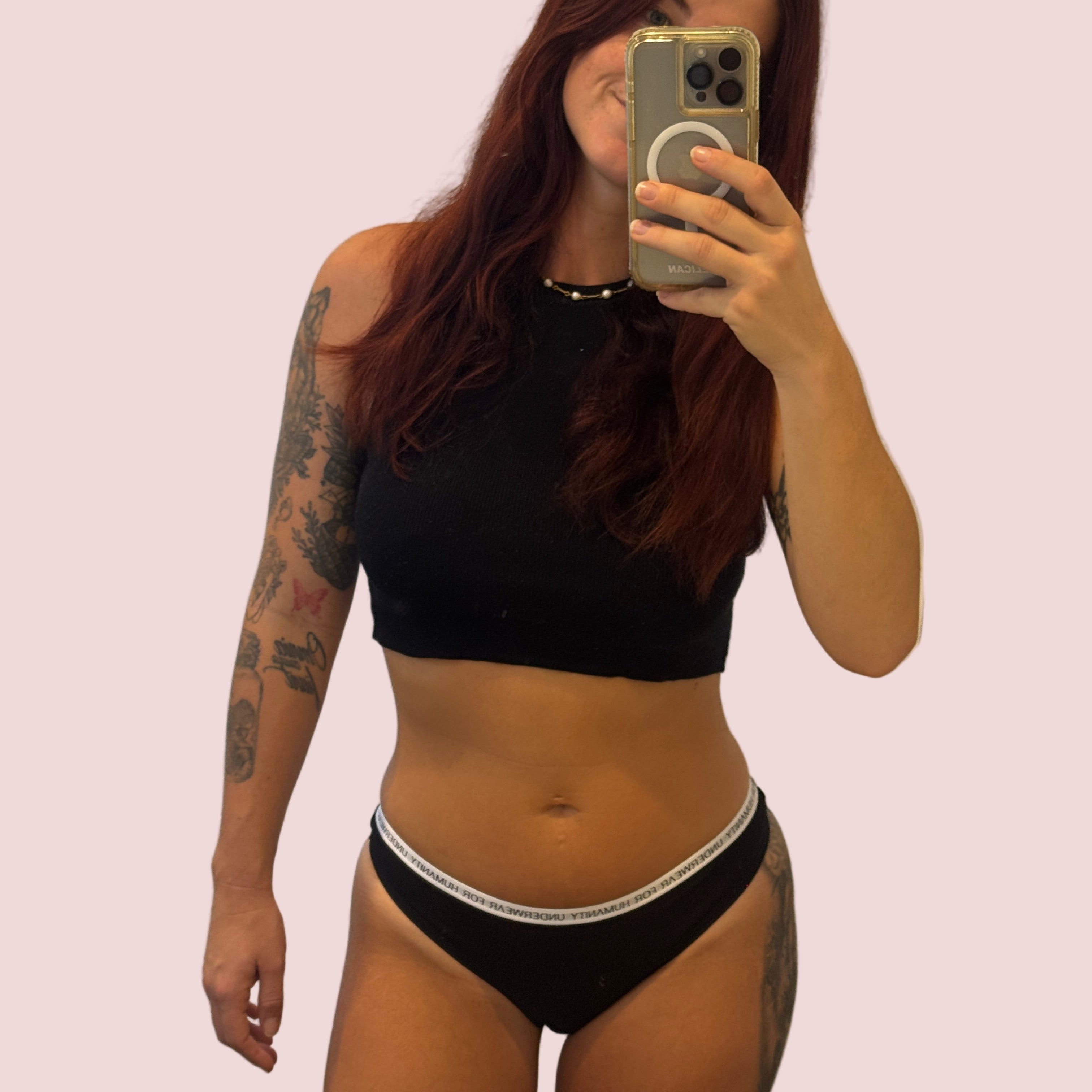 Organic Cotton G-string - Black
