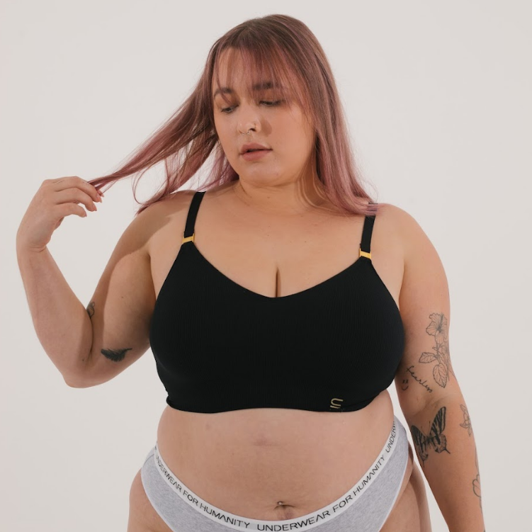 Recycled Wireless Bras for All Sizes - Underwear for Humanity