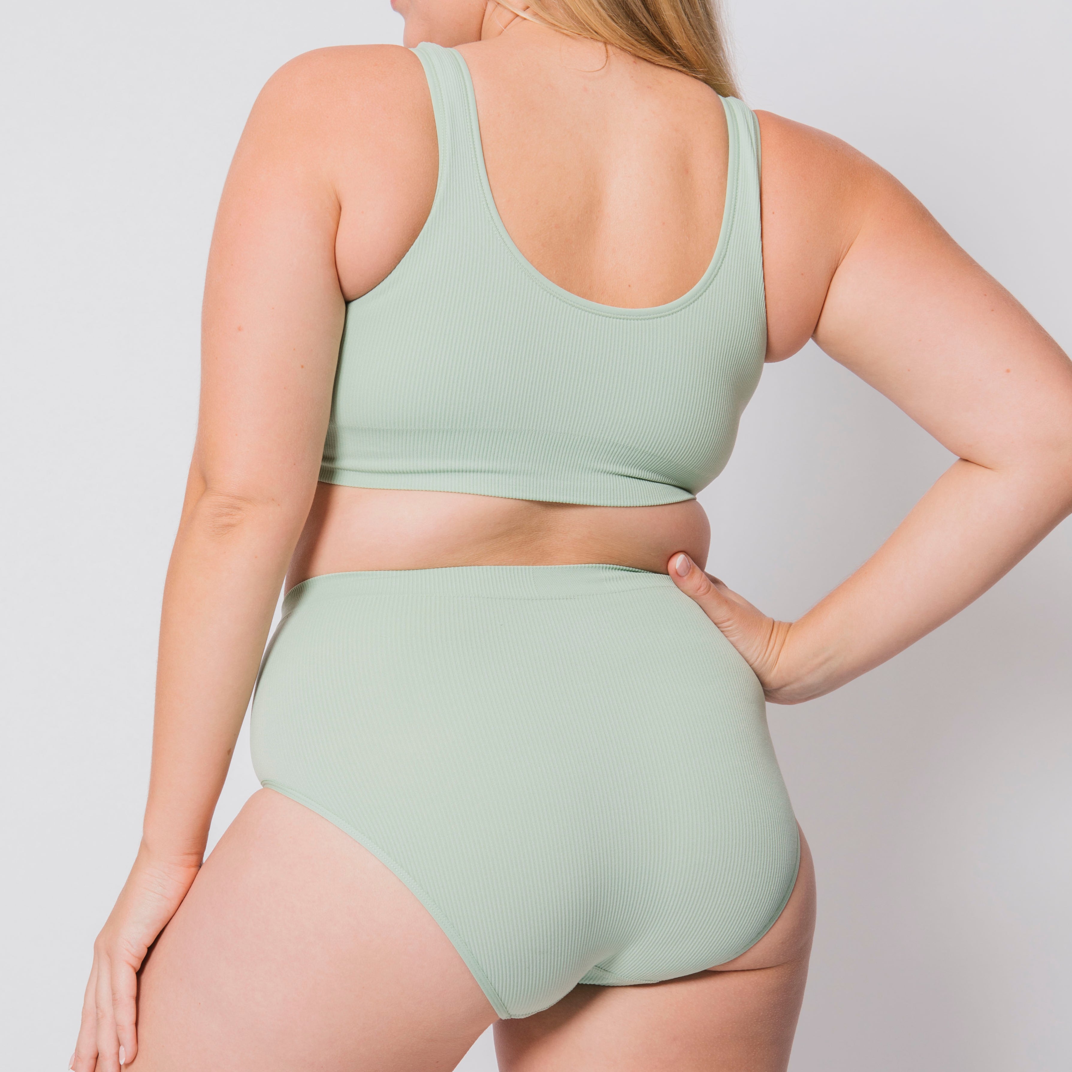 Recycled Bra Crop D+ - Mist