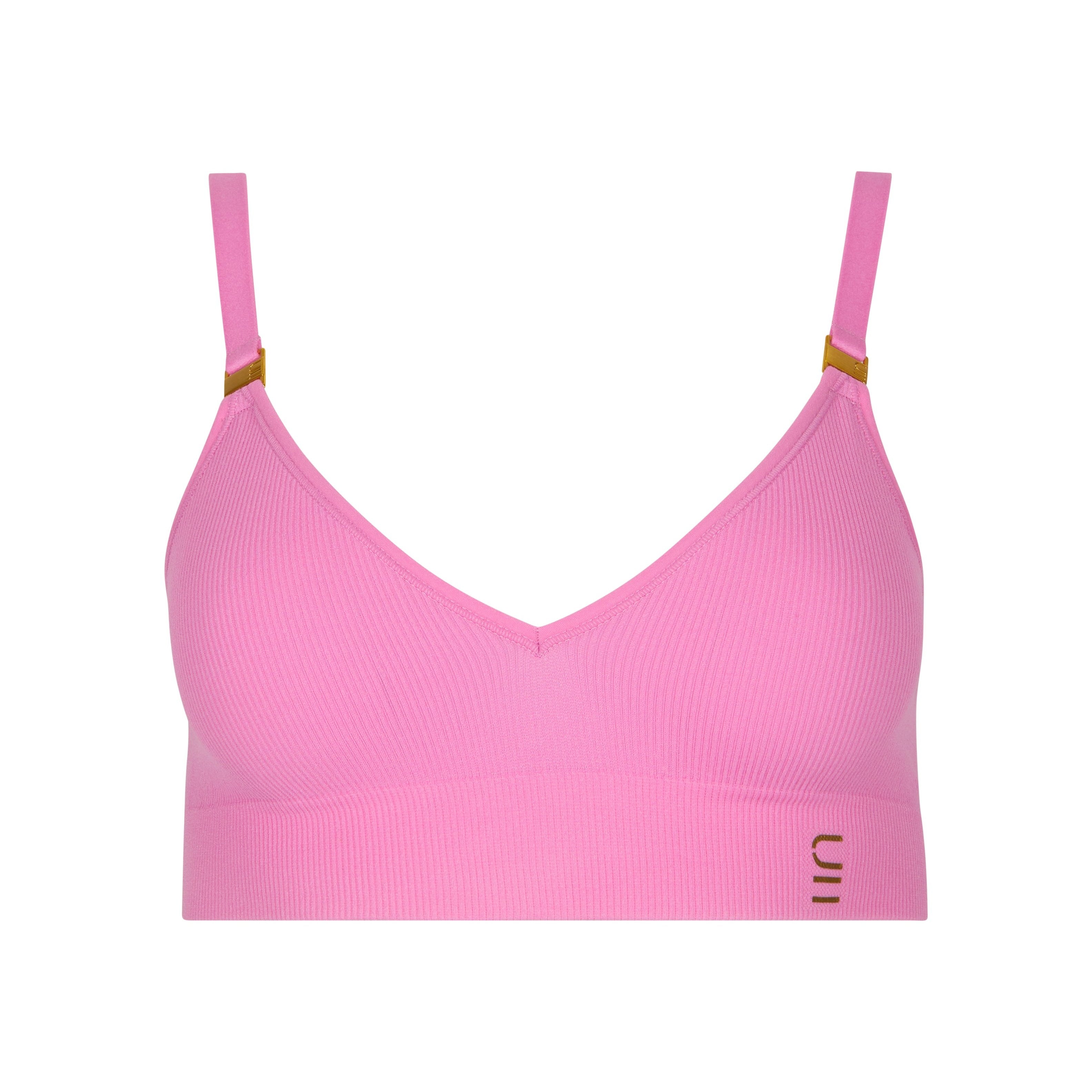 Recycled Wireless Bra DD+ - Pink