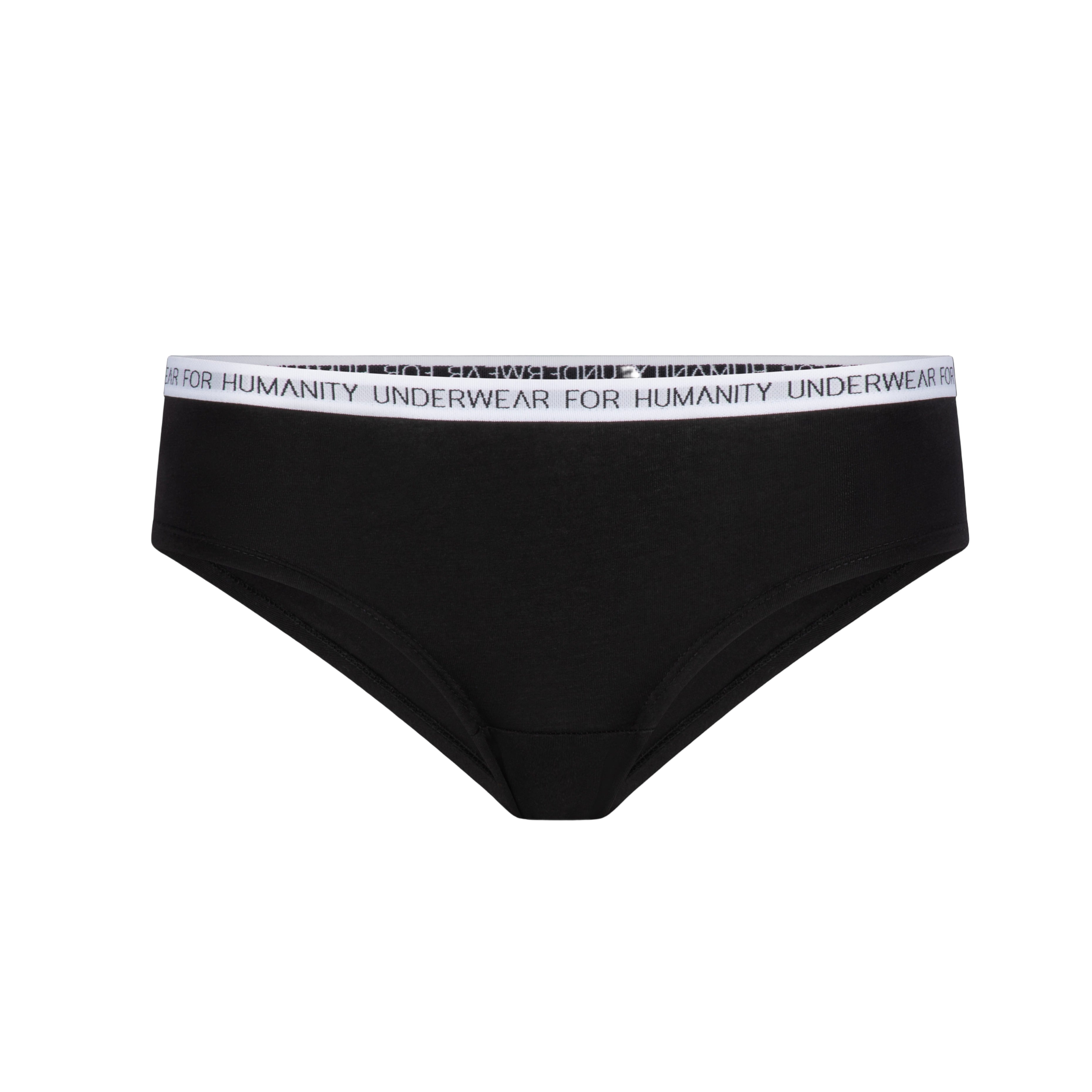 New Fit - Organic Cotton Cheeky - Black
