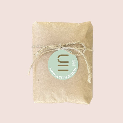 Sustainable Gift wrapping by underwear for humanity. Perfect for your conscious, ethical gifting, free with purchase!