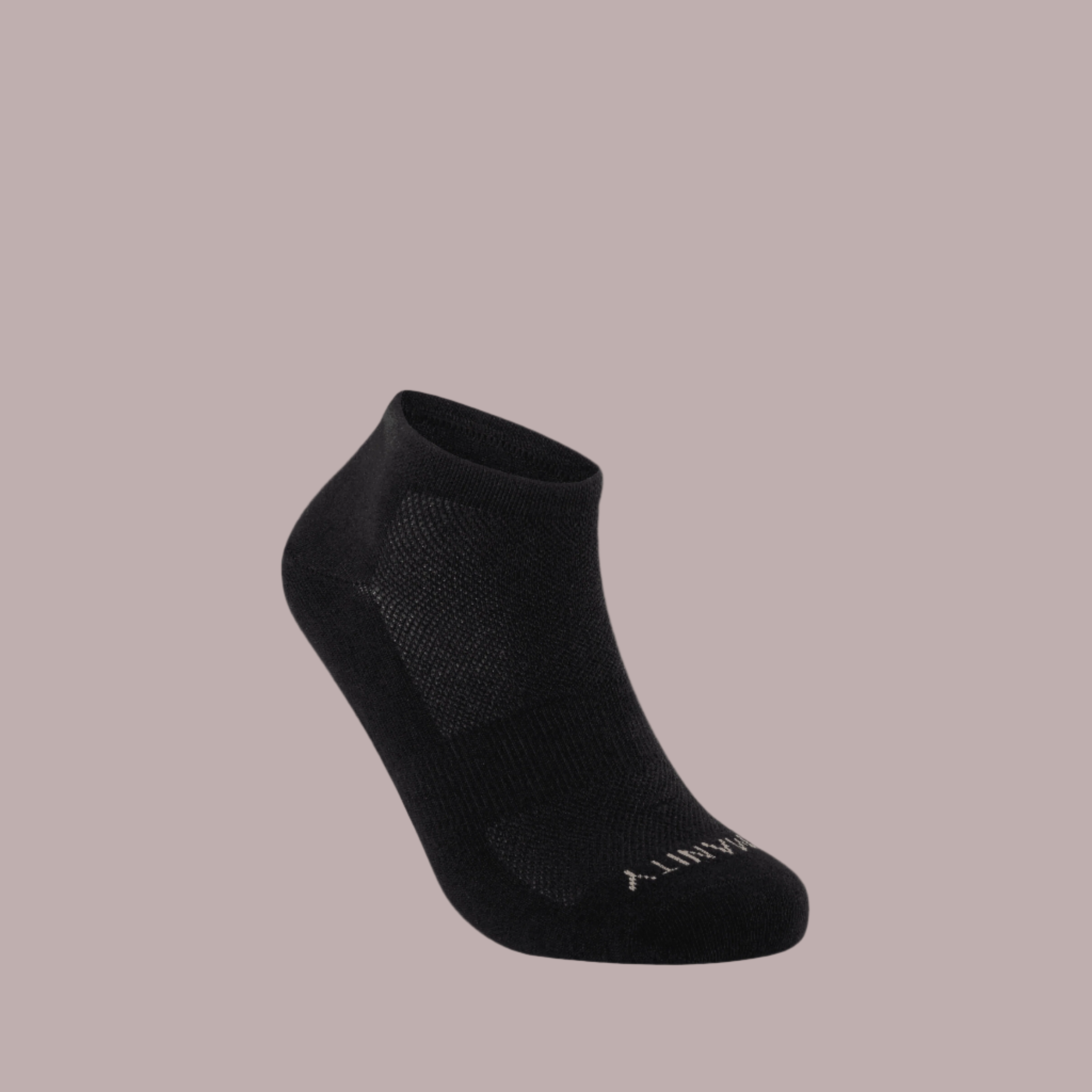 3 Pack Organic Cotton Ankle Socks - Black