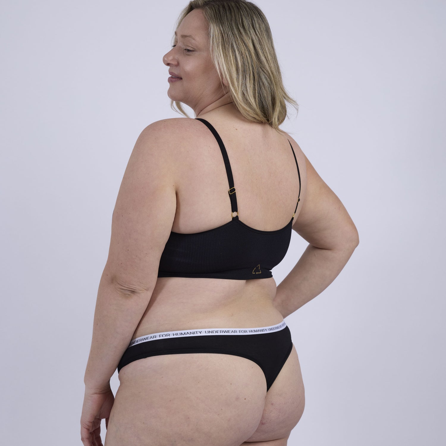 Organic Cotton G-string - Black