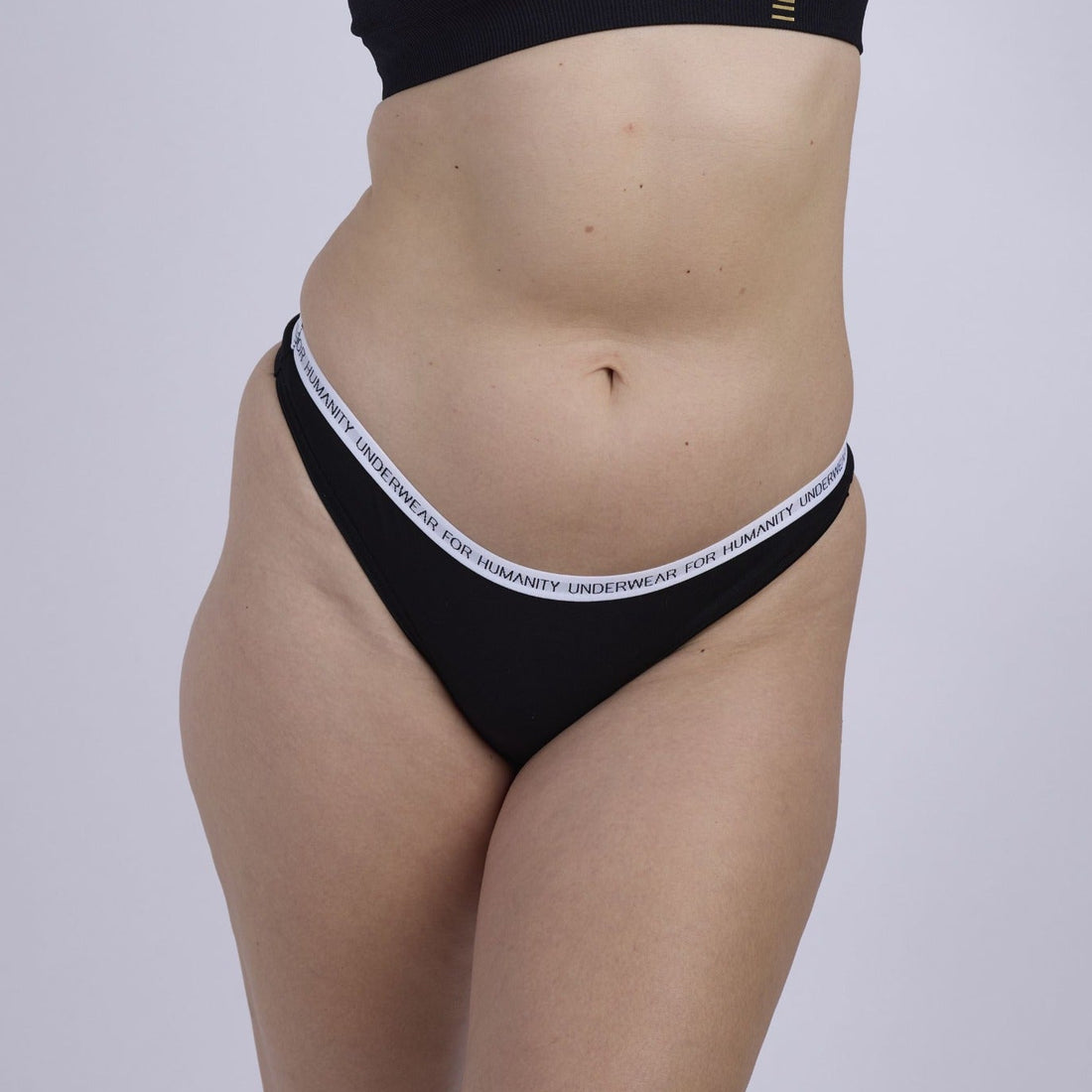 Organic Cotton G-string - Black