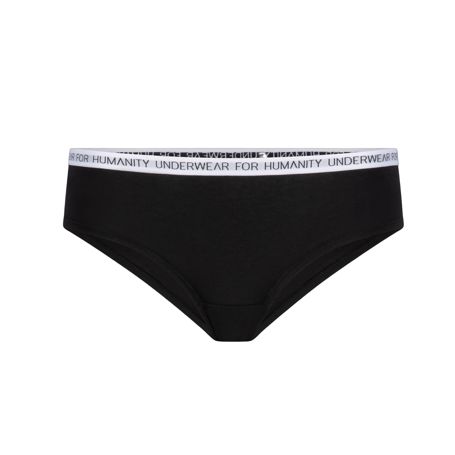 New Fit - Organic Cotton Cheeky - Black