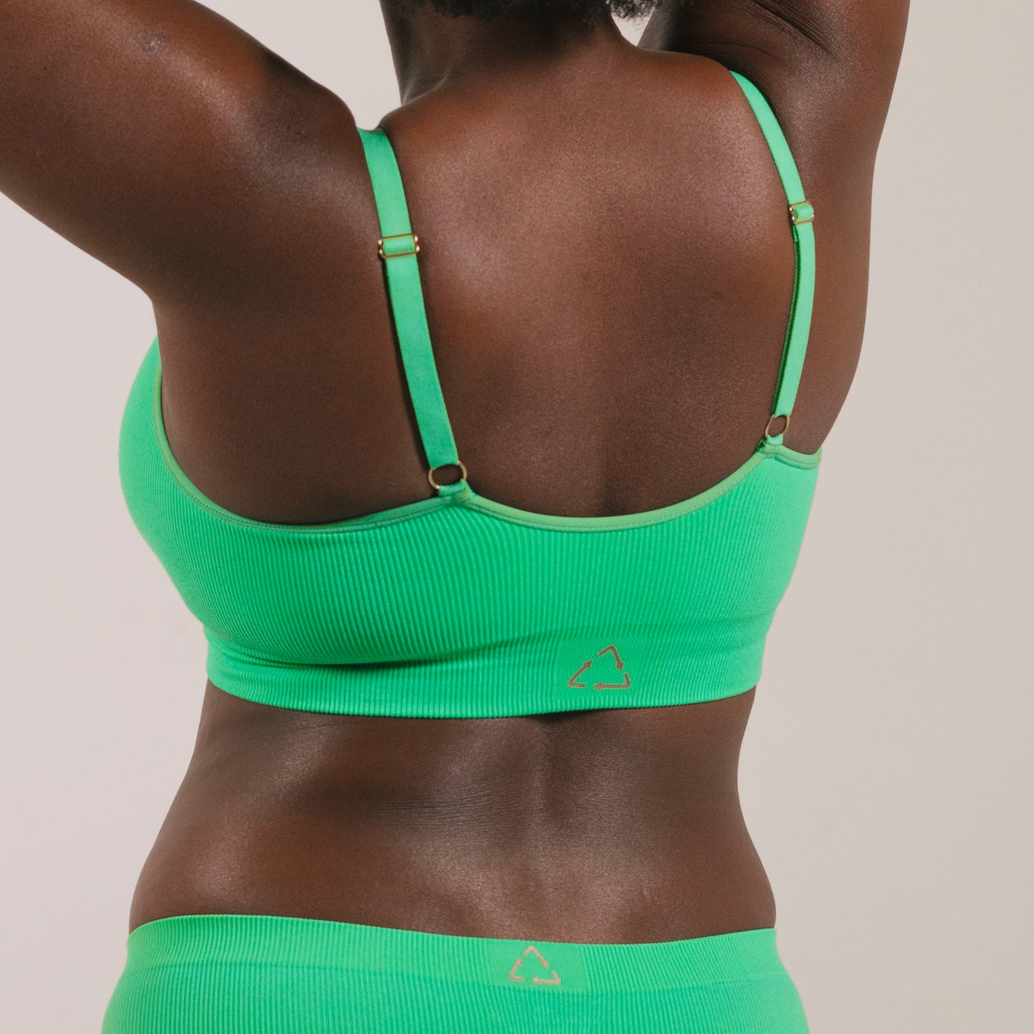 Recycled Wireless Bra DD+ - Apple