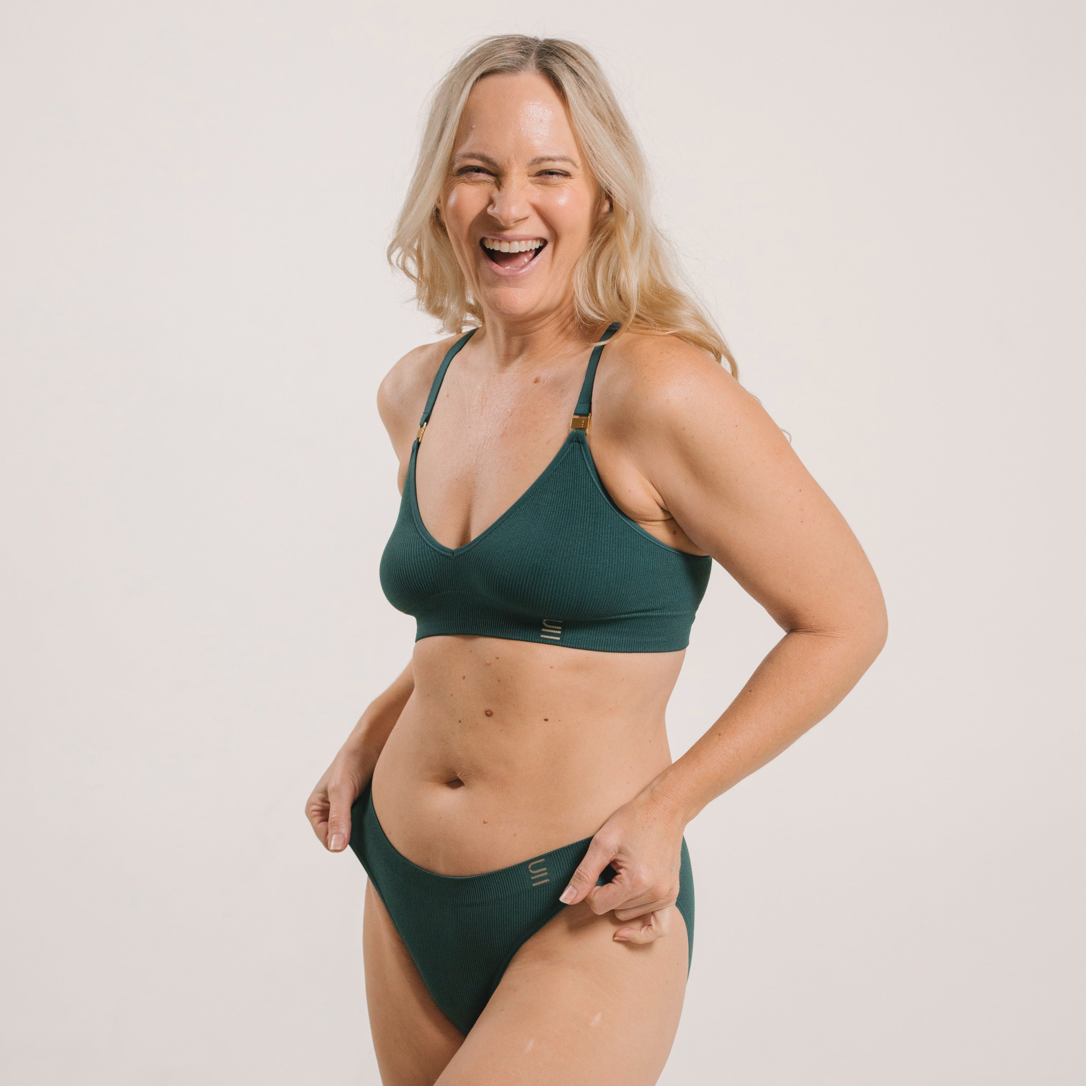 Recycled Wireless Bra A-D - Atlantis