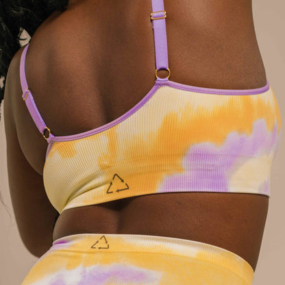 Colourful recycled-nylon Vela wireless bra, Miiyu, Shop Unlined Bras & Bra  Tops For Women Online